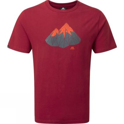 Tee Mountain Equipment Polygon Hombre - Rojas - Chile DSK643815